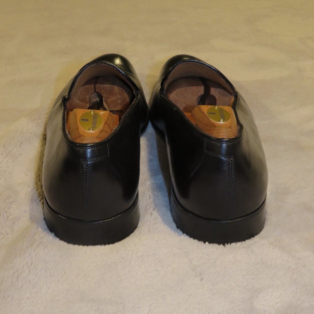 Berluti Atelier Sur Mesure Bespoke Black Leather Venetian Loafers US 11 UK 10 - Picture 7 of 10